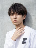 【メンズstyle】ベリーショートニュアンスパーマグレーベージュ