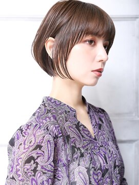 クラッチ ビオ 博多駅前(CLUTCH bio) オッジィオット ダークアッシュ クールショート 大人可愛い