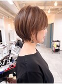 ショート/ショートボブ/ショートカット/丸みショート/大宮
