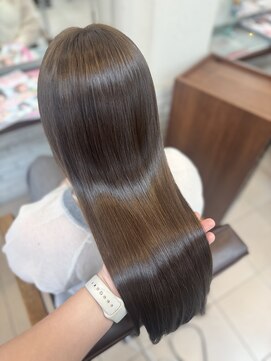 ヘア ルミナス バイ フォルテ(HAIR LUMINAS by FORTE) [圧倒的な艶髪へ]グレーベージュ/透明感カラー