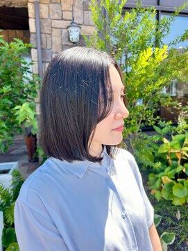 美容室 ルチア ハワイ(Luccica HAWAII) 【luccicaＨＡＷＡＩＩ/村田翔】切りっぱなしボブ！