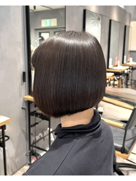 エアー(AIR) 前下がりショートボブ《蒲田AIR桑沢》20代30代40代50代