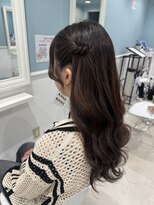 ホワイト 東京新宿店(White) スピードヘアセット8番 ねじりハーフツイン