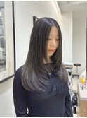 ハイライト/名古屋ハイライト/白髪ぼかし/ロングレイヤー