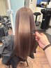 【人毛100%最高品質】カラー+プレミアムエクステ80本+馴染ませカット