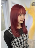 アモア(amoa)&nbsp;レッドカラー/ブリーチカラー/Wカラー