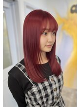 アモア(amoa)&nbsp;レッドカラー/ブリーチカラー/Wカラー