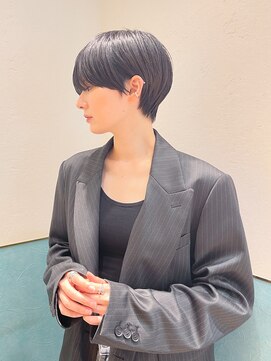 ロンド レグリーズ 立川(Lond leglise) グランマッシュ/オリーブグレー/ショート/ヘイリーボブ/前髪