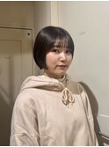 【zest中野/セイラ】丸みショートボブ