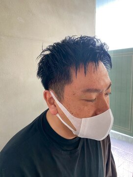 フェアリーテール 高坂店 清潔感◎ツーブロック刈り上げメンズショート