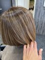 アグ ヘアー ロナック 宇都宮西川田店(Agu hair ronach) 白髪ボカシハイライト