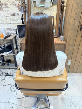 ワゴンバイアフロート(Wagon by afloat) アッシュブラウン×質感再整カラートリートメント