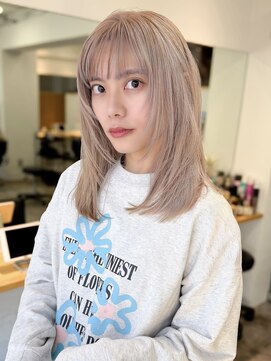 シュク 高円寺(SYUK) ミルクティーベージュ/ブリーチ/ホワイト【SYUK高円寺】kanna