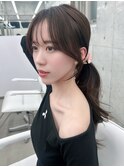 顔周りカット/髪質改善/韓国ヘア◎矢口