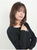 金沢美容室／niw／金沢駅西／レイヤーカット／韓国／艶髪