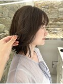 【新生活に◎ボブレイヤー×オリーブカラー】目白美容室