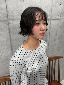 イロ バイ マグ(IRO by Mag) 大人可愛いボブパーマ