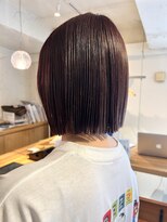 ドルセ(Dulce) ピンク×切りっぱなしボブ