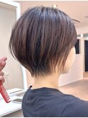似合わせカット30代40代50代ショートボブくびれレイヤーカット