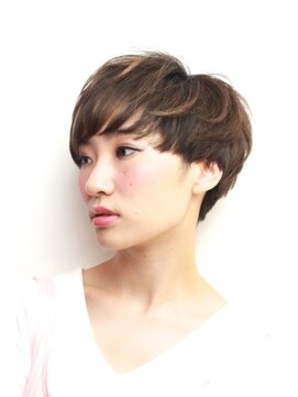 レンジシ オモテサンドウ(RENJISHI omotesando) マッシュベリーショート《RENJISHI》