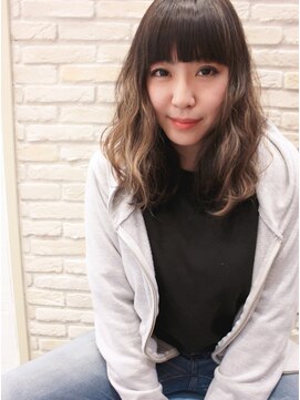 サロン ド クロック(salon de CLOCK) 【salon de CLOCK】ママにもできる☆ハイライト＋グランジロング