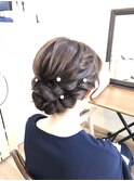 大人シンプルアップアレンジ【ヘアセット　立川/立川南口】