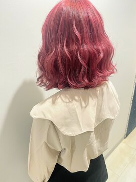 アトリエフォー(atelier 4D pocket) ピンクボブ