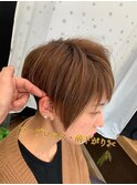 ツーブロック前下がり（＾＿＾）☆