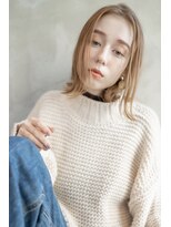 ブエナビスタ(BUENA VISTA)&nbsp;☆BUENAVISTA☆切りっぱなしボブ/くすみ明るめベージュ