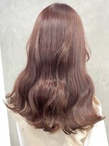 キラ 渋谷(KILLA)&nbsp;ピンクカラー　ピンクベージュ　ブリーチなしダブルカラー