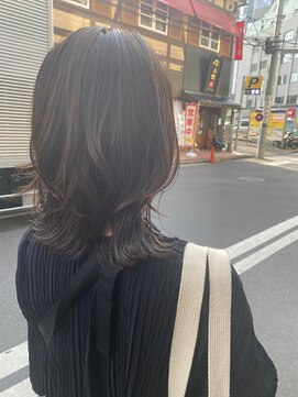 テトラ バイ ネオリーブ 横浜西口店(tetra by neolive) 大人もできるウルフスタイル☆ミディアムレイヤー♪