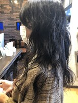 ヘアー クリエイト カルバリ(HAIR CREATE Calbari) ロングフワフワパーマ
