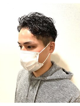 銀座マツナガ 浅草店 20代30代ナチュラルビジネスパーマ大人カッコいい
