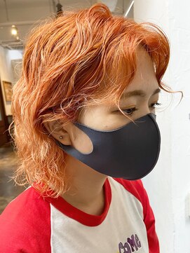 ヘアークラフト(Hair Craft) オレべウルフパーマ