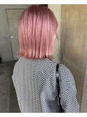 ホワイトピンクボブ