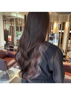 サラジュ 西宮北口店(SARAJU) ■ホワイトインナーカラー/韓国【山本寛絵】