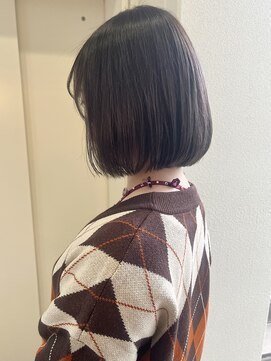 ヘアーデザイン シュシュ(hair design Chou Chou by Yone) ☆chouchou☆黒髪ナチュラル内巻きボブ