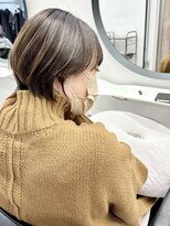 ヒビヲ(HIBIO)&nbsp;脱白髪染めハイライト白髪ぼかしリタッチハイトーンダブルカラー