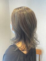 アフィックスヘア 新小岩(affix hair)&nbsp;ハイライトカラー×大人ミディアム