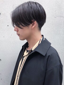 カンゴールサロン 富山セントラル(KANGOL SALON) センターパートマッシュヘア