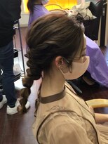 ヘアサロン ユニティ(Hair Salon Unity) キュート系編み下ろし