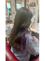 ココロカラ(Cocorokara)&nbsp;個性的　アクセントカラー　インナーカラー