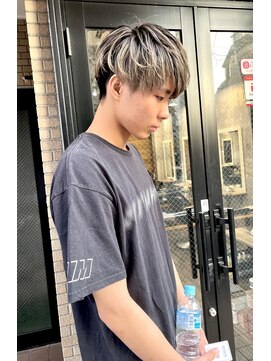 ハグ 横浜(HUG) メンズバレイヤージュ＊メンズマッシュ