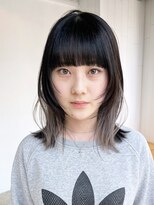 アルバム 池袋(ALBUM) デザインカラーフェイスレイヤー_マチルダボブ_ba461052