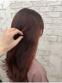 20代30代大人可愛い透明感インナカラーショコラピンク　東池袋