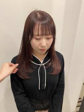 ユニコ(unico) レイヤーカット/ピンクベージュ