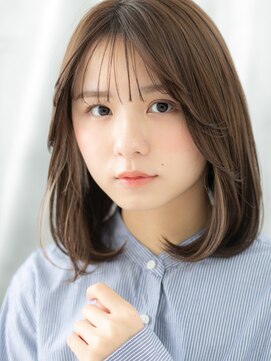 ドクターズサロン LAB 小山店 大人可愛いオンブレカラー艶髪ワンカールロブk小山10代20代30代