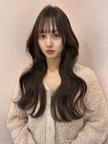 ボタン シブヤ(VOTAN SHIBUYA)&nbsp;韓国ヘア/顔まわりカット/前髪あり/くびれヘア/