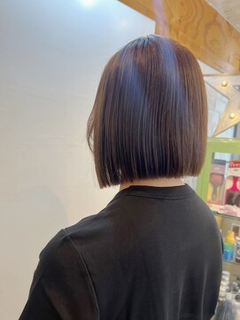 デイズ(DAYS) 南越谷/新越谷 【DAYS 】ミニボブ　丸みのないボブ