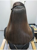 縮毛矯正ロング